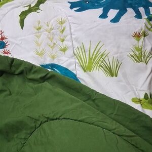 Dinosaur Adventure Green Comforter